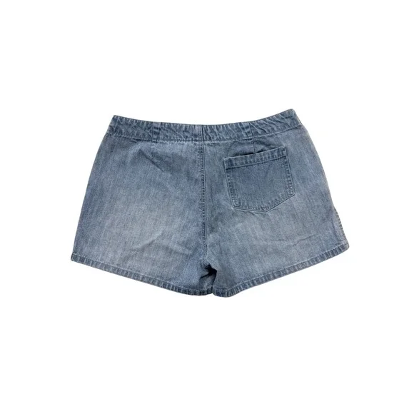 Y2K Old Navy Denim Buckle Shorts – Size 12 - Picture 2 of 6